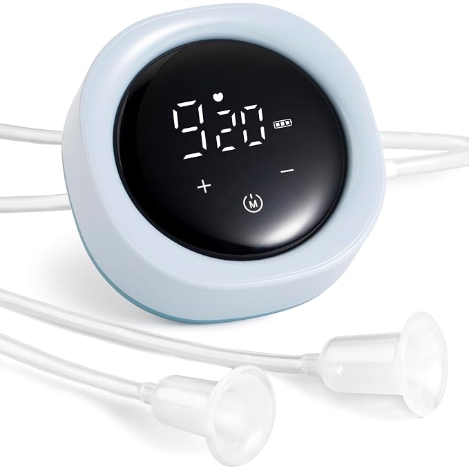 Electric Nipple Corrector for Flat or Inverted Nipples, Portable Nipple Pump by MPXOJII