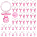 72 Pcs Baby Shower Pacifiers, 2.75’’ Plastic Pacifiers by XINHUIDALSQ