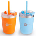 PopYum 9oz Insulated Stainless Steel Kids’ Cups by PopYum