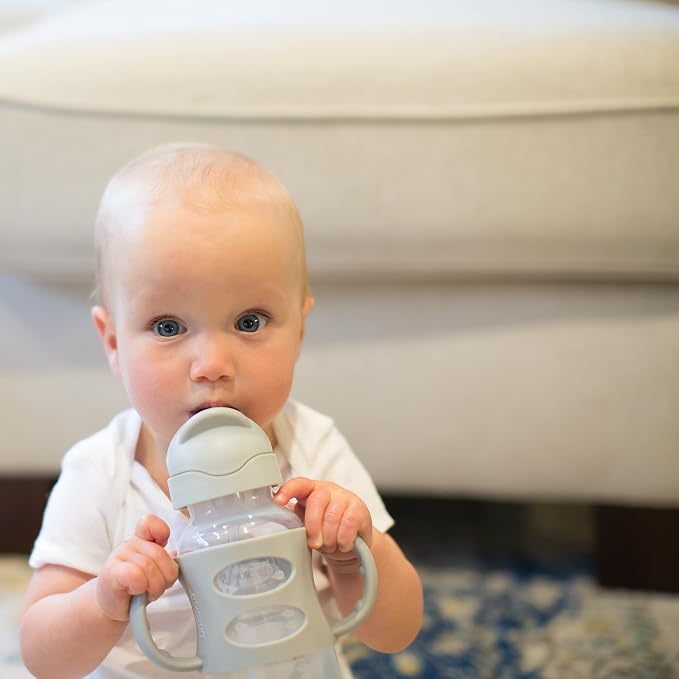 Dr. Brown's Milestones Wide-Neck Sippy Straw Bottle - Image 7