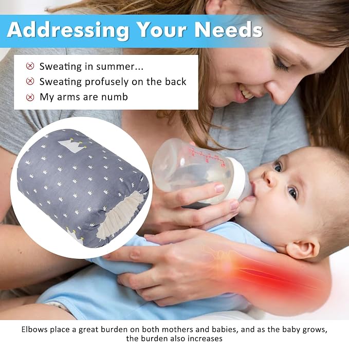 Nursing Arm Pillows for Breastfeeding, Baby Feeding Arm Pillow Portable and - Image 6