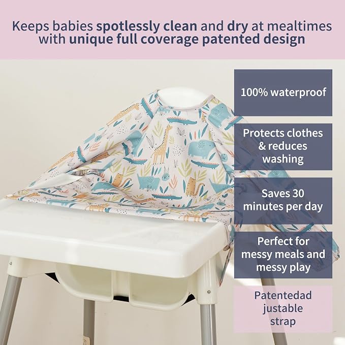Long Sleeve Baby Bib - Image 2