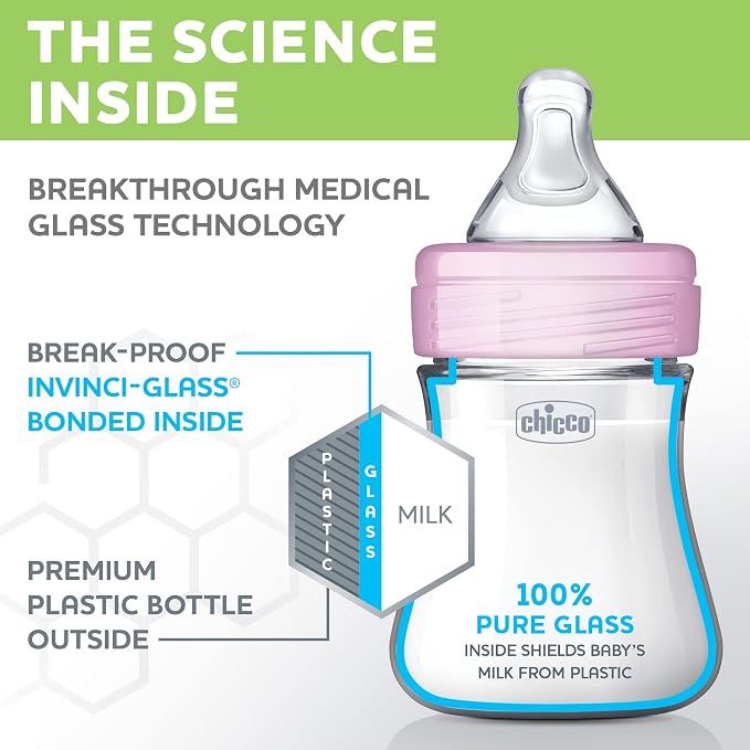 Chicco Duo 5oz. Hybrid Baby Bottle - Image 3
