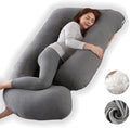 Pregnancy Pillow, Full Body Maternity Pillow 57 inch, by Unknown