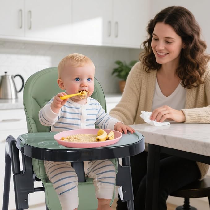 3 in 1 Foldable Baby High Chair, Infant High Chairs - Image 3