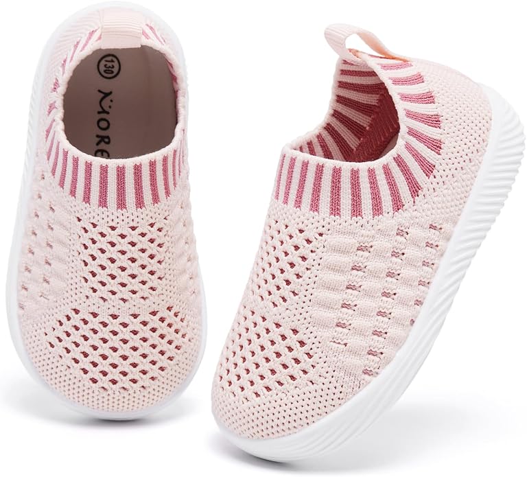 MORENDL Baby Toddler Walking Socks Non-Slip Breathable Unisex Casual Sneakers - Image 2