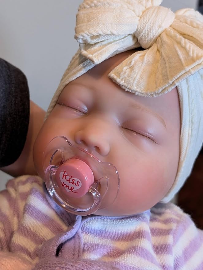 MAREBABY Pink Style Magnetic Pacifier Set 4 Pieces - Image 3