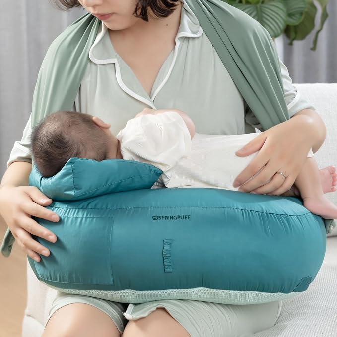 Premium Egyptian Cotton Nursing Pillow - Image 2