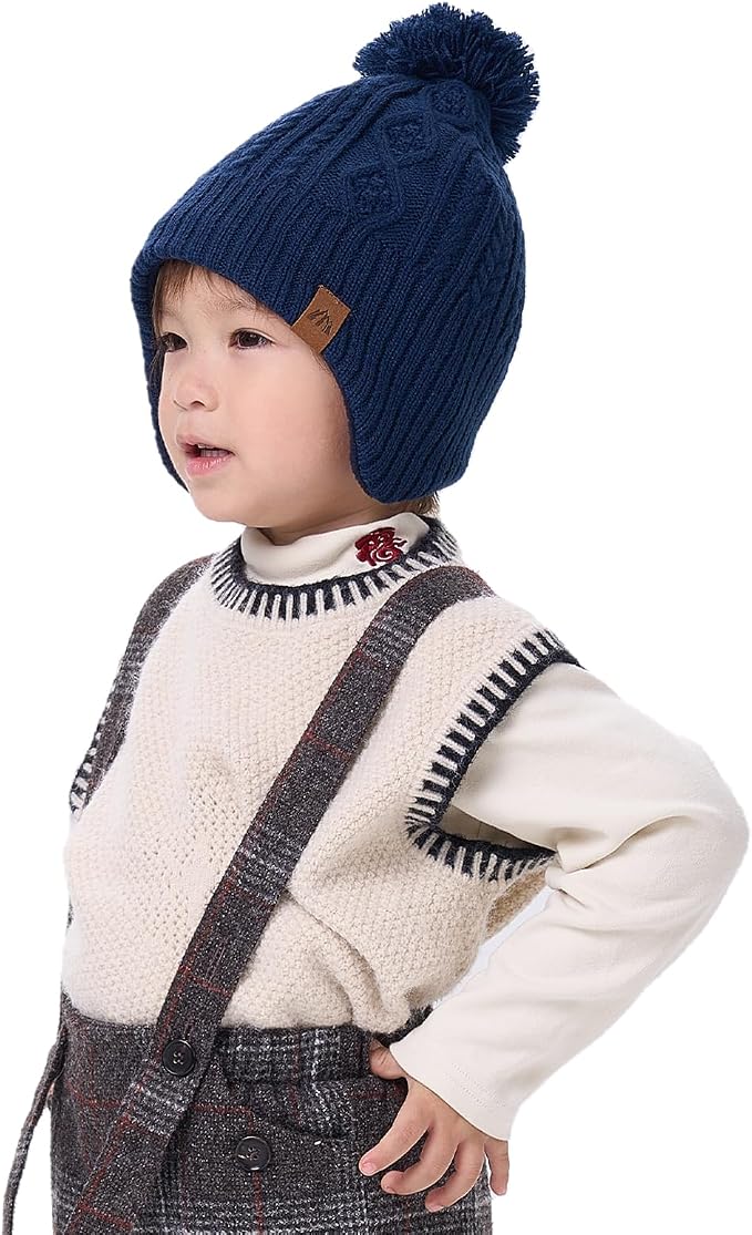 Moon Kitty Baby Boys Hats Toddler Beanies - Image 2