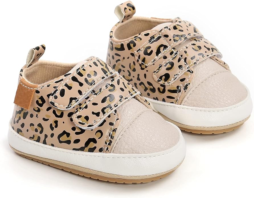 Clowora Baby Boys Girls Shoes Non-Slip Rubber Sole Sneakers Infant First - Image 4