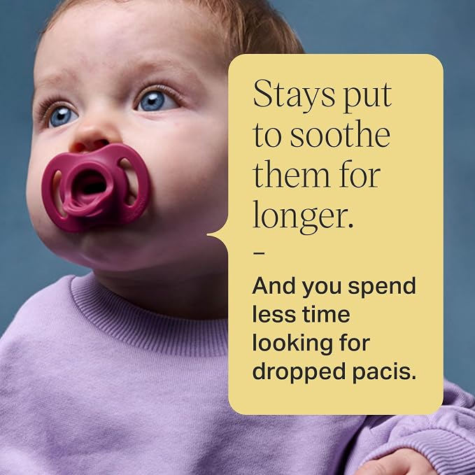 Tommee Tippee Ultra-Light StayPut Pacifier, 4 Pack, Designed - Image 3