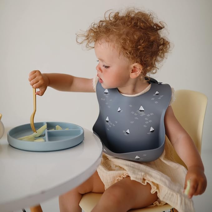 mushie Silicone Suction Plate | BPA-Free Non-Slip Design - Image 4