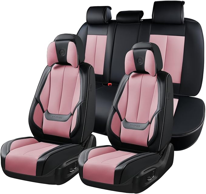 Coverado Universal Seat Covers Full Set, 5 Seats Universal Seat Covers by COVERADOAUTO