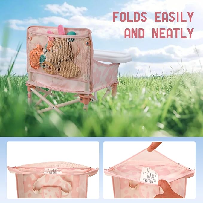 Tiny Marvels Portable 3-in-1 Baby Chair, Cozy Booster Seat, Baby Seat - Image 6