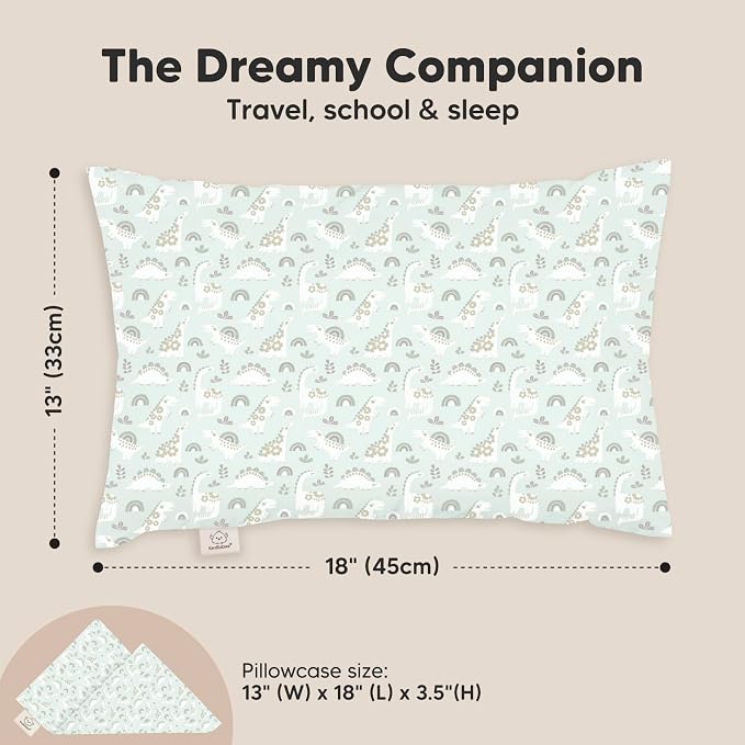 Toddler Pillow with Pillowcase - Image 3