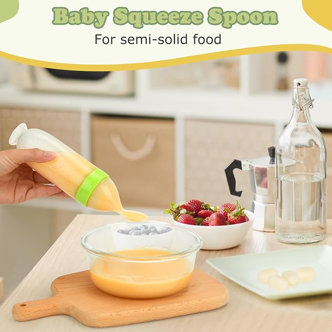 Baby Fruit Feeder & Baby Breastmilk Popsicle Molds-WAJIAYON Silicone Babies - Image 6