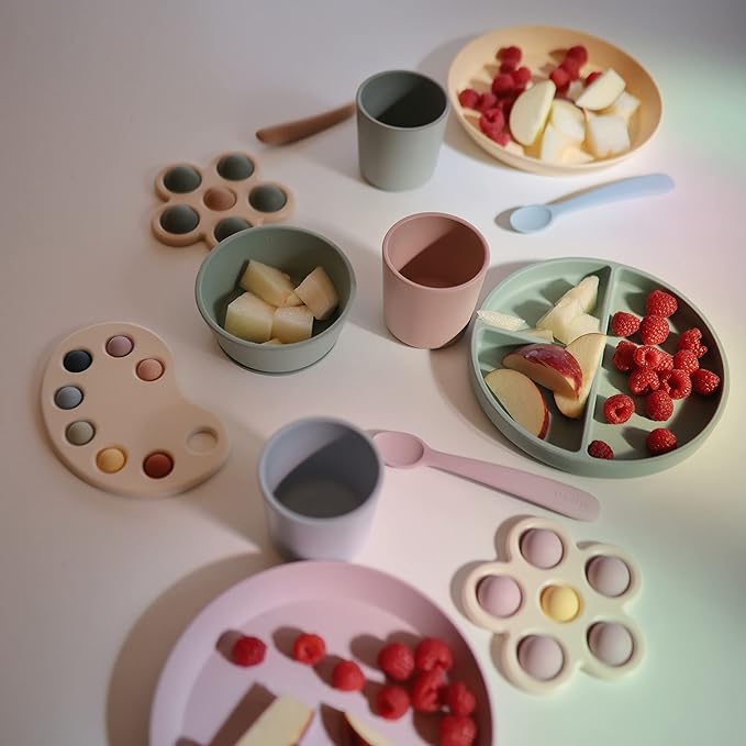 mushie Silicone Suction Bowl | BPA-Free Non-Slip Design - Image 5