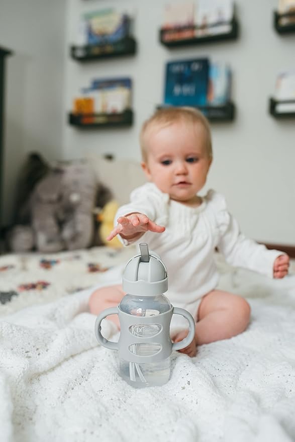 Dr. Brown's Milestones Wide-Neck Sippy Straw Bottle - Image 8