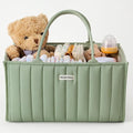 Blissful Diary Baby Diaper Caddy Organizer, Stylish Storage Basket by ForEveryBabysBetterLife