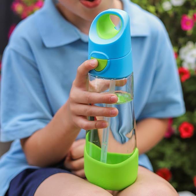 b.box Kids Water Bottle – 20oz Tritan Toddler Drink Bottle - Image 12