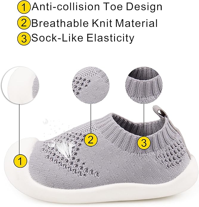Baby First-Walking Shoes 1-4 Years Kid Shoes Trainers Toddler Infant Boys Girls - Image 2