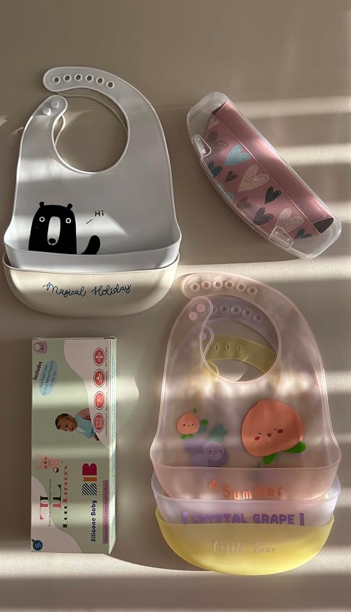 BPA-Free Silicone Baby Bibs - Image 6