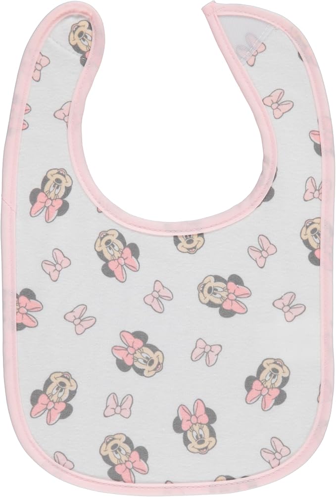 Disney 10-Pack Mickey Mouse Baby Bibs – Ten Soft, and Adjustable Cotton Bibs - Image 4