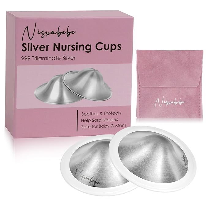The Original Silver Nursing Cups by NISXABEBE