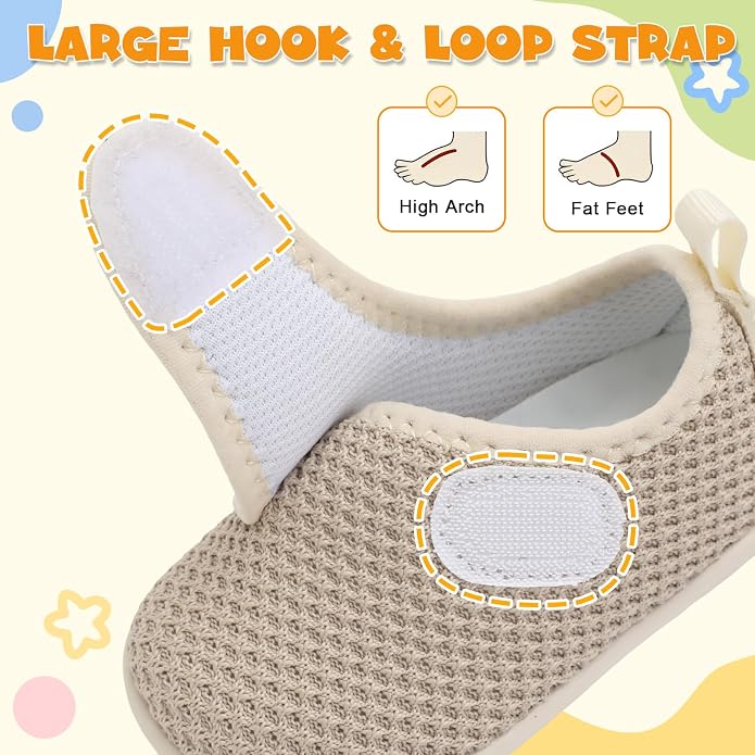 LeIsfIt Baby Shoes Boys Girls First Walking Shoes Non-Slip Infant Sneakers - Image 2