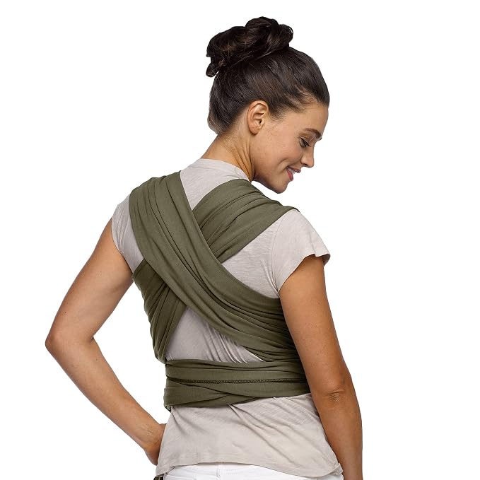 Moby Baby Wrap Carrier Classic for Newborns to Toddlers, Infant Sling Carrier - Image 2