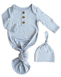 Caden Lane Newborn Knotted Gown by CadenLane