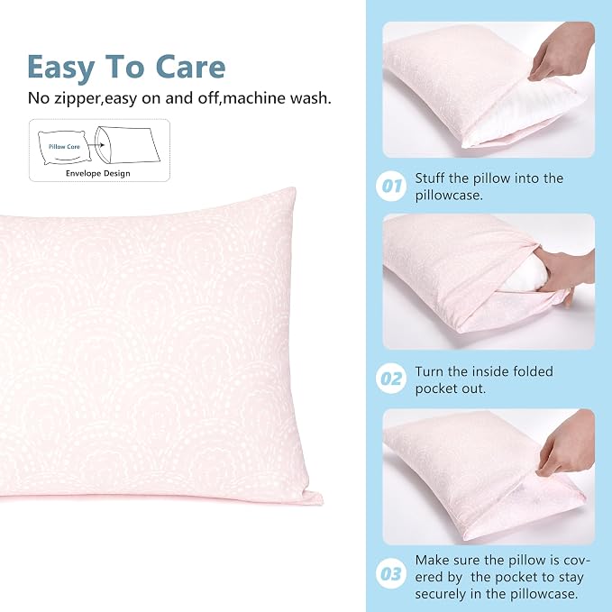 TILLYOU Toddler Pillowcase 2 Pack - Image 5