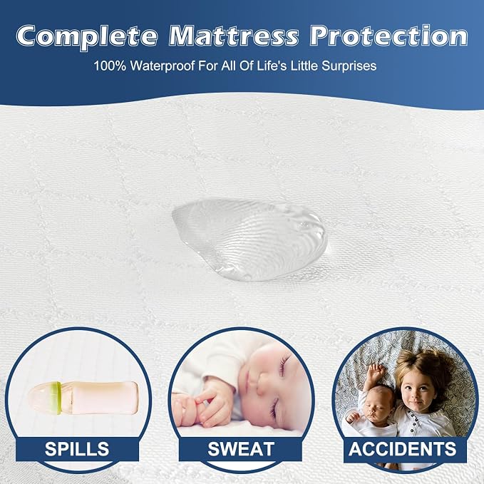 Baby Wedge Pillow for Newborn, Waterproof, Pregnancy Wedge, Premium Foam - Image 5