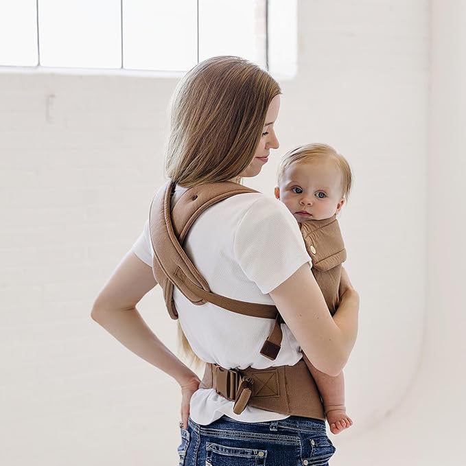 Ava & Oliver Essential Baby Carrier – Ergonomic, Hip-Healthy Soft Structured - Image 3