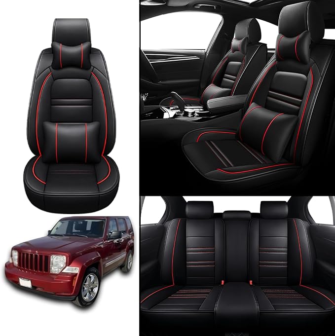 Car Seat Covers for JP Liberty 2002-2012 | 5-Seats Seat Covers, Waterproof Seat - Image 2