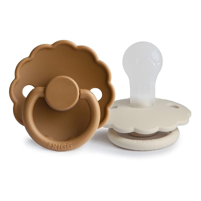 FRIGG Daisy SilkySoft Silicone Baby Pacifier | Made in Denmark | BPA-Free by mushie