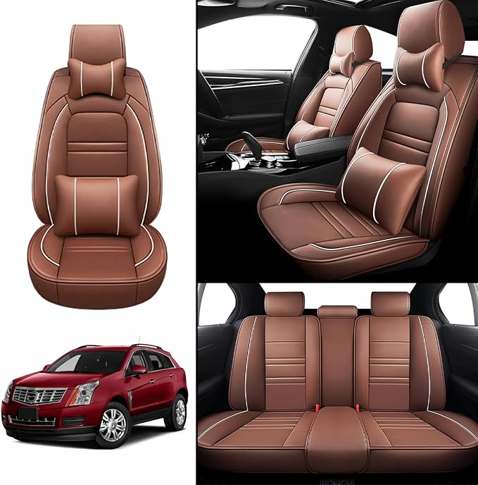 Car Seat Covers for Cadillac SRX 2004-2016 | 5-Seats Seat Covers, Waterproof - Image 2