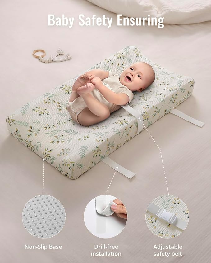 Blissful Diary Muslin Baby Changing Pad - Image 6