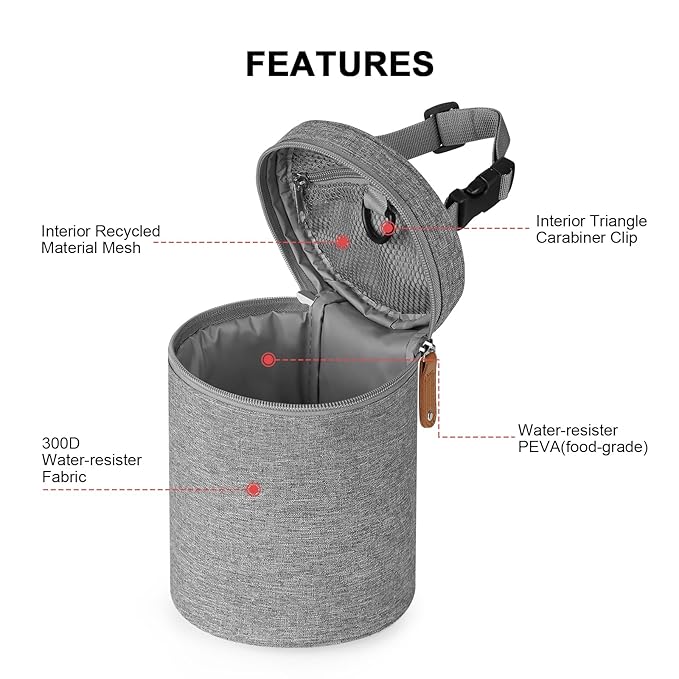 Accmor Breastmilk Cooler Bag, Insulated Baby Bottle Cooler Tote Bags - Image 5