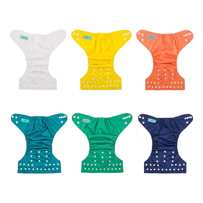 ALVABABY 6 Pack Cloth Diaper - Image 3