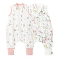 Duomiaomiao 2 Pack 0.5 TOG Toddler Sleep Sack 24-36 Months 100% Cotton by DuoMiaoMiao