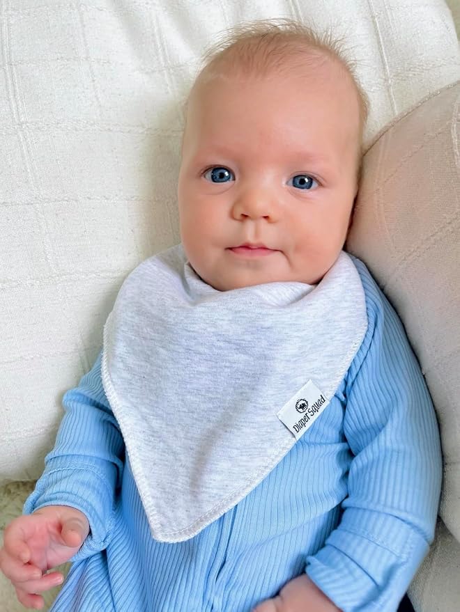 DiaperSquad's Baby Bibs for Drooling and Teething, Bibs for Boys, Baby Girl - Image 3