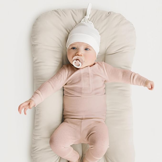 Konssy 6 Pack Baby Newborn Hats Set Knot Beanie Hats Soft - Image 3