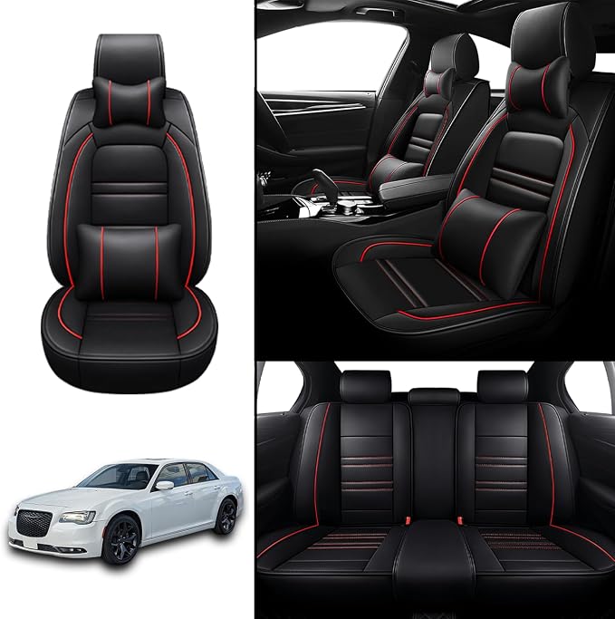 Car Seat Covers for Chrysler Car 300 2005-2023 | 5-Seats Seat Covers, - Image 2
