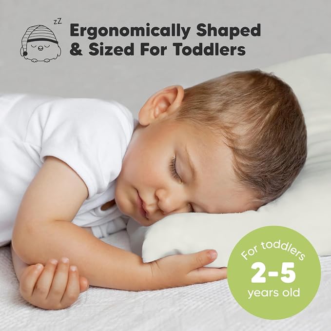 Toddler Pillow with Pillowcase - Image 2