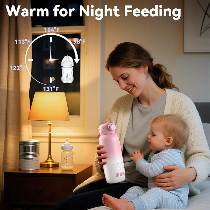 Portable Bottle Warmer, Large 12oz Capacity - Image 5