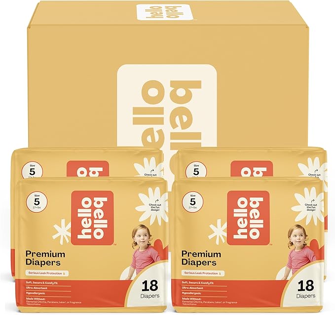 Hello Bello Premium Diapers, Size 5 Surprise Pack - Image 2