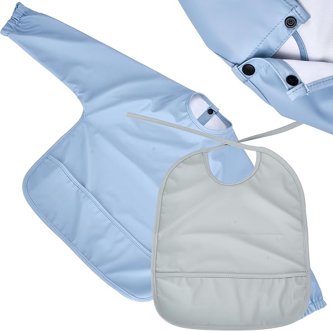 CHILDLIKE BEHAVIOR Baby Smock Bib by ChildlikeBehavior