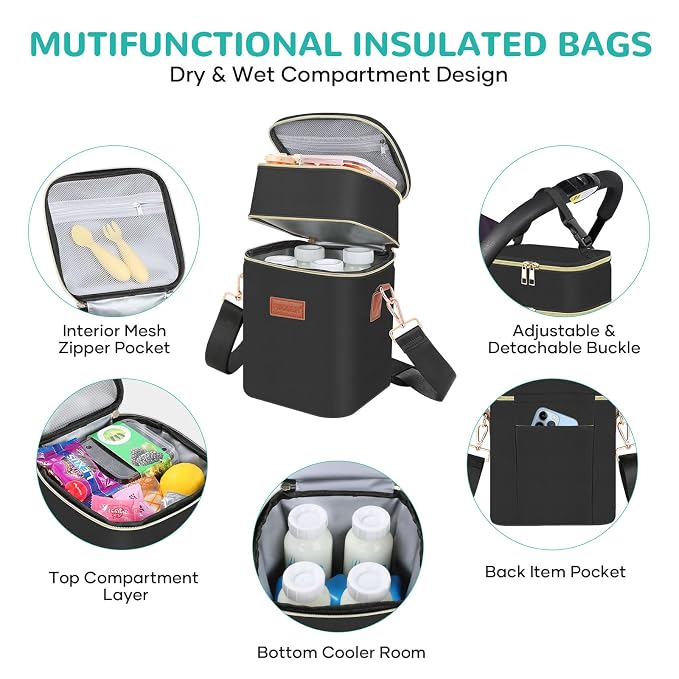 PIIOSER Baby Bottle Tote Bag - Image 7