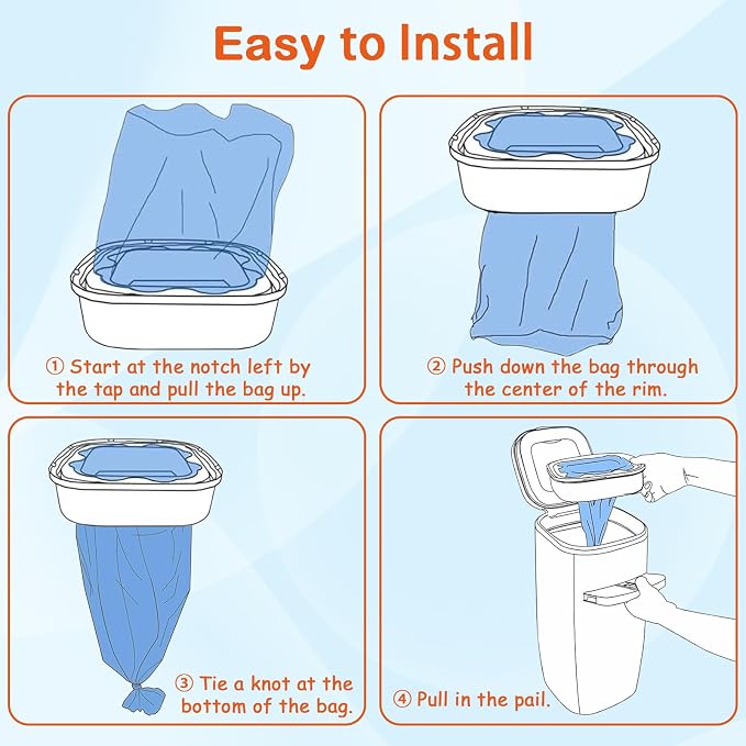 Jumbo Square Refills Disposal Bags Compatible - Image 4